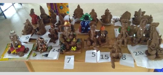 Ganesha Idol Making Compitition