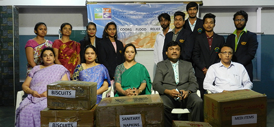 GRV Contribution for Coorg Flood Relief